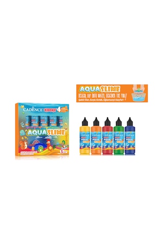 Kooky Aquaslıme Çiftlik Hayvanları Seti 5x90ml