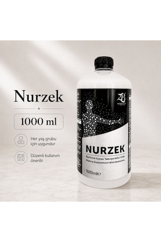 ZB SAĞLIKLI YAŞAM Nurzek Bentonit Kili İçeren Takviye Edici Gıda 1 L