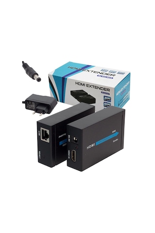 Powermaster Hdmi To Rj45 Cat6 Extender 60Metre Uzatıcı Pm 18232
