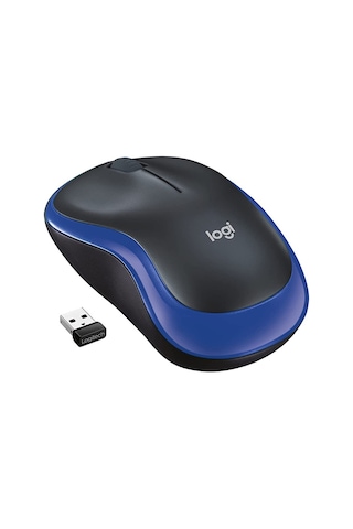 Logıtech M185 Mavi Kablosuz Mouse