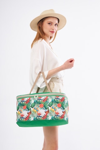 Superbag 22 Litre Piknik Çantası Kamp Çantası Sıcak Ve Soğuk Tutan Çanta Yeşil Yeşil