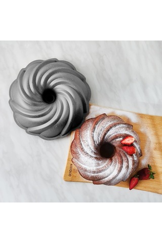 Cake Pro Pare Antrasit Döküm Kek Kalıbı Çok Renkli