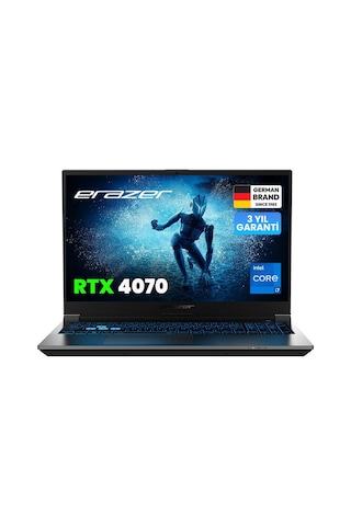 Erazer Deputy P60 MD62684-R32 i7-12650H 32 GB 1 TB SSD RTX4070 15.6" Free Dos Dizüstü Bilgisayar