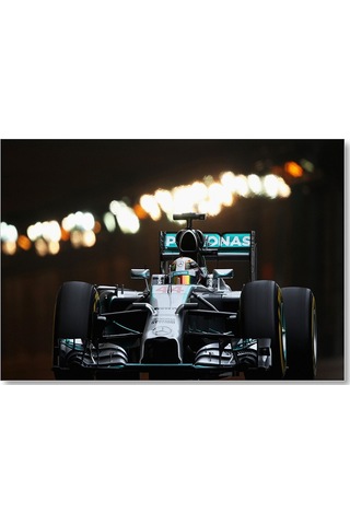 Cakasepetim Lewis Hamilton Formula 1 2019 Yarışı Görseli Ahşap Mdf Tablo