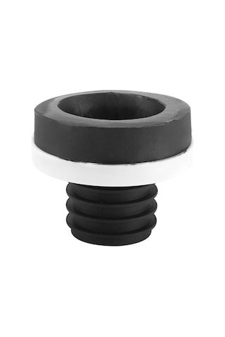 Trendooze Tuvalet Flanş Halkası, Drenaj Önleyici, Siyah, Pratik Tasarım Siyah