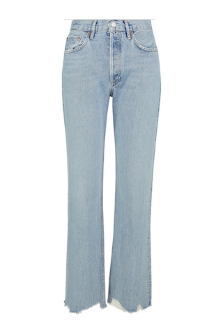 Agolde Klasik Mid Rise Kot Pantolon Mavi