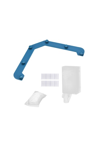 Suntek Magideal Üçgen Tutucu Filtre 50 Adet Lavabo Net Elastik Mavi