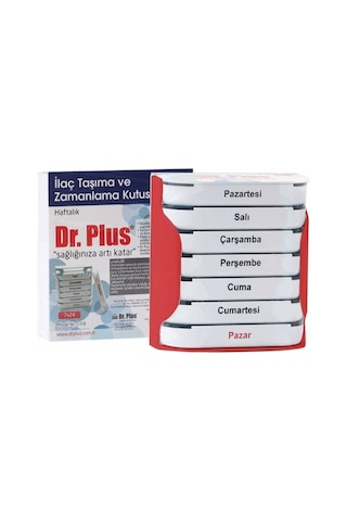 Dr Plus Dr. Plus Ilaç Saklama Kutusu Haftalık - 7X24