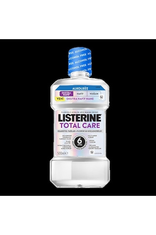 Lısterıne Total Care Ekstra Hafif Tat Alkolsüz Ağız Bakım Suyu 500 Ml