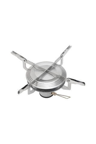 Tenfowee Taşınabilir Çadır Ocağı, 4 Katlanabilir Destek, Eşofman Çantası İle, Hafif Ve Dayanıklı, Çelik/alüminyum, Açık Otopark Aktivitelere Uygun Gümüş