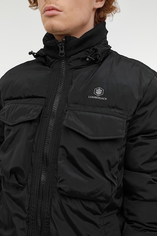 Lumberjack M-Adalwolf Coat 2Pr Siyah Erkek Kısa Kaban Siyah