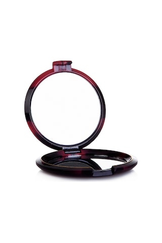 Kozel Extra Lux Kare İkili Çanta Tipi Makyaj Aynası Bordo - Siyah 65