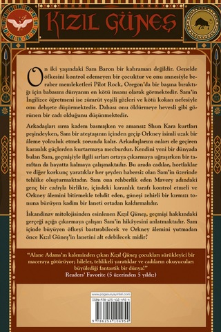 Kızıl Güneş Orkney Efsaneleri 1. Kitap / Alane Adams