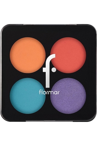 Flormar Mat & Işıltılı Far Paleti - Color Eyeshadow Palette - 006 Tropical Glam- 8682536051200
