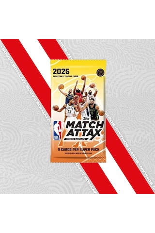 Topps Match Attax Nba 2025 Super Pack - Paket