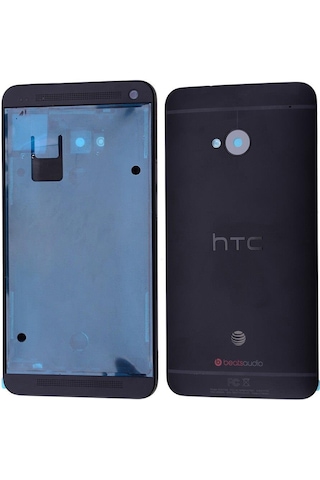 Htc One M7 Full Kasa Kapak Takımı Siyah