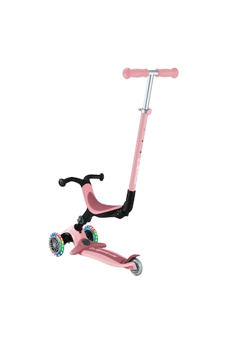 Globber Go-Up Aktive Light Işıklı Scooter - Pastel Pembe