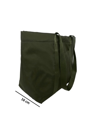 Tuttobene Trendy Haki Tote Omuz Çantası Xl Boy Tb022