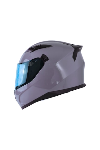 Fazer Ece 22.R06 Double Vizörlü Full Face Motor Kaskı Nardo Gri -
