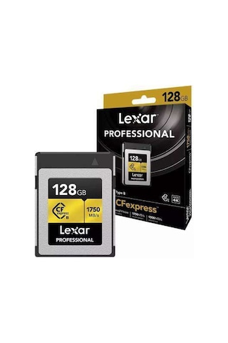 Lexar 128Gb Pro Cfexpress Type-B Card 1750Mb/S Okuma 1000Mb/S Ya