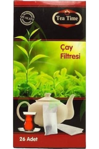 Tea Time Çay Demleme Poşeti Filtresi 40'lı Paket 1040 Poşet