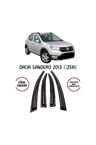 Dacia Sandero Uyumlu Cam Rüzgarlığı 2013+ Sonrası Mugen