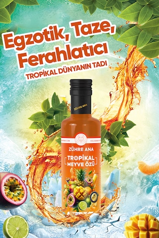 Tropikal Meyve Özü 640 Gr