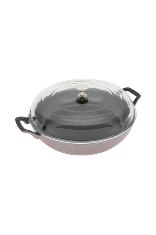 Staub Cam Kapaklı Döküm Tencere 30 Cm Kiraz Çiçeği St-1024285 Staub