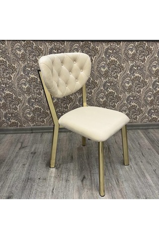 Elma Sandalye 4 Lü Mutfak Sandalyesi Elma Sandalye Gold