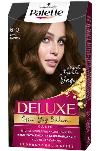 Palette Deluxe 6 - 0 Koyu Kumral X 2 Adet Saç Boyası