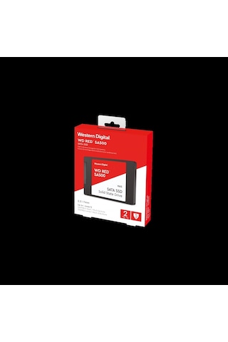 Wd Red Sa500, Wds200t2r0a, 2tb, 560/530, Server Ve Nas İçin Enterprise, 2,5" Sata, Ssd
