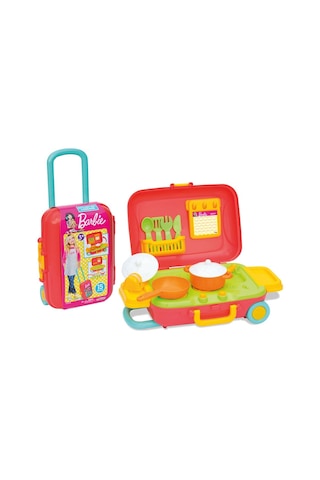 Oyuncak Barbie Mutfak Set Bavulum