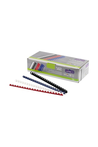 Lamiess 22 Mm Plastik Spiral Mavi 50'Li