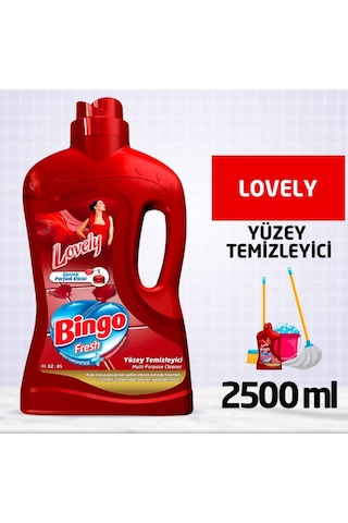 Bingo Fresh Yüzey Temizleyici Lovely 2500 ML