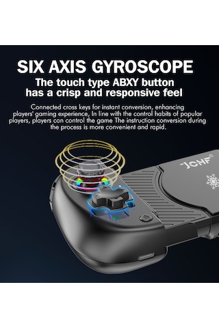 X5 3 İn 1 Esnek Oyun Kumandası, Soğutma Fanı, Apple Uyumlu iOS / Android