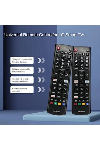 Akb75675304 Değiştirin Evrensel Uzaktan Kumanda, Lg Akıllı Tv İçin Fit Akb75675304 Amerika Birleşik Devletleri