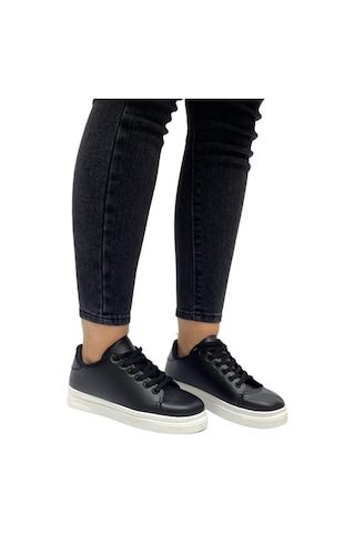 Unisex Spor Ayakkabı Sneaker Siyah