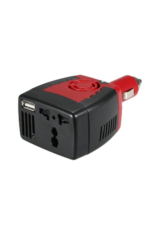 Vkemall 150w Araç İnvertörü - 12v Dc'den 110v Ac'ye Dönüştürücü + Usb Çıkışlı