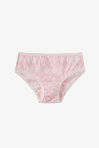 Penti Kız Çocuk Princess Print Çiçekli Pamuklu 5li Slip Külot Çok Renkli