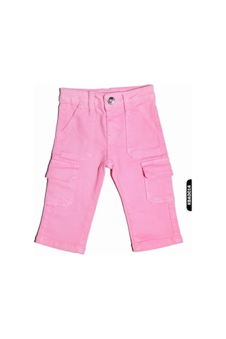 Xo Kids Kız Bebek Kot Pantolon 6-24 Ay 20604 Pembe