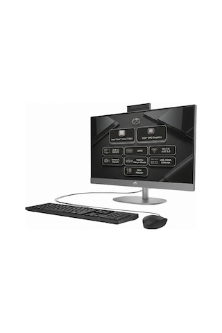 Hp Proone 240 G10 D36C6ET Ultra 7 155U 16 GB 512 GB SSD 23.8" Freedos AIO Masaüstü Bilgisayar