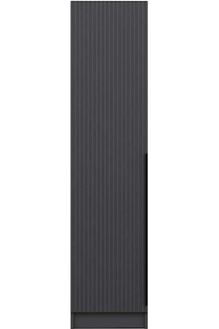 Minar Kale 1 Kapaklı Raflı Dolap Ant - Ant Çizgili Mebran 210cm