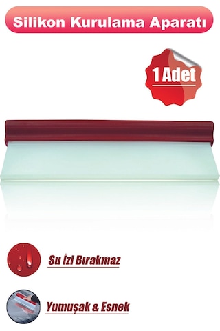 Silikon Uçlu Su Çekeceği Oto Araba Yıkama Araç Kurulama Oto Çekçe