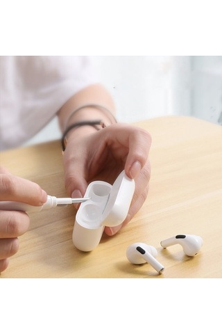 "Airpods Uyumlu Pro, Akıllı Telefonlar Ve Elektronik İçin Yumuşak Fırça İle Çok Amaçlı Bluetooth Kulaklıklar Temizleme Kiti"