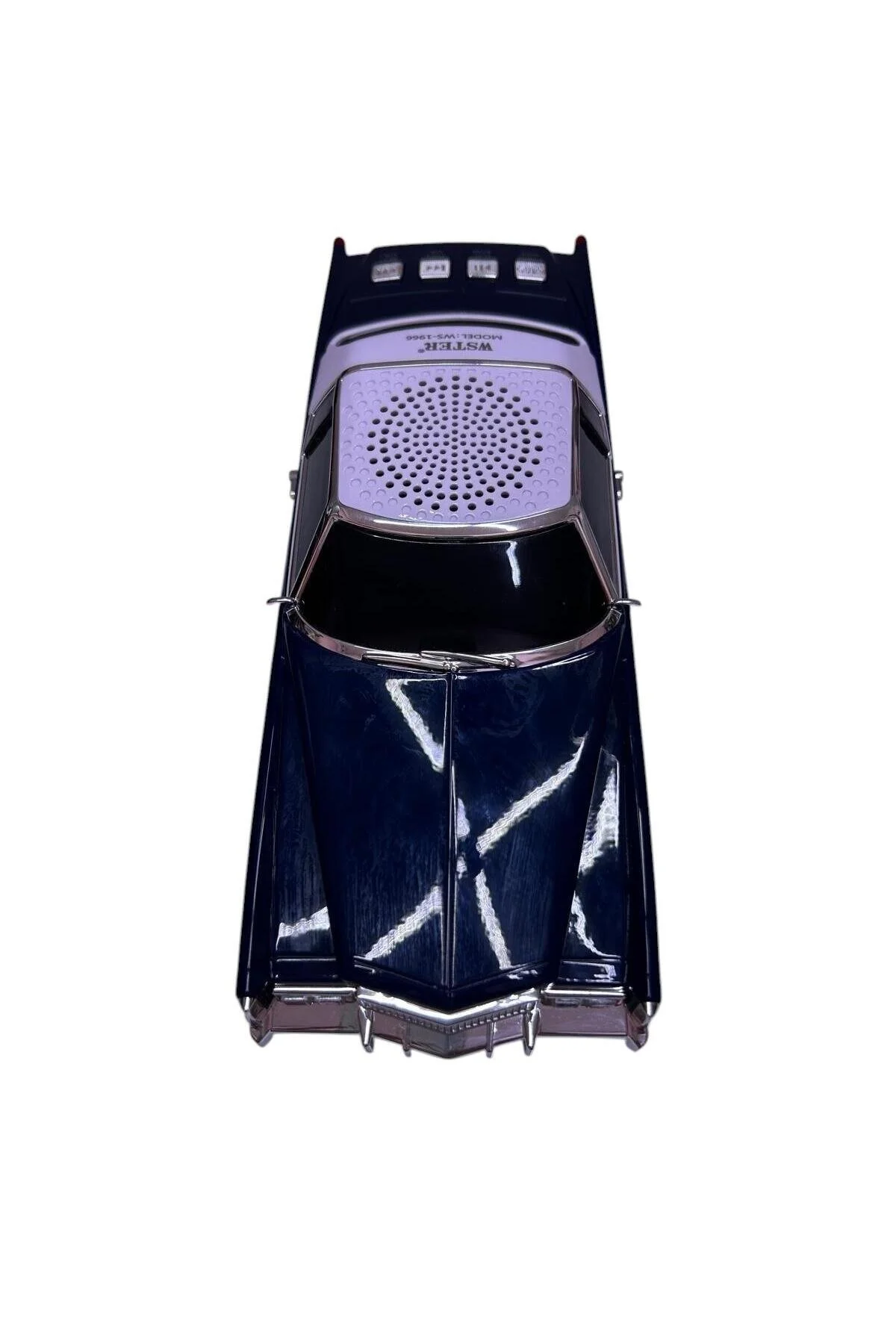 Retro Klasik Araba Bluetooth Hoparlör Radyo Usb, Tf Kart Ve Aux Girişli Dekoratif Ses Sistemi
