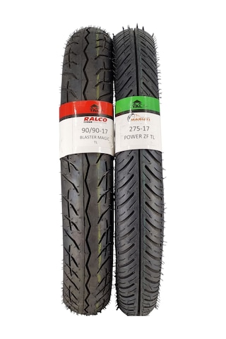 Motor Lastik 90/90-17 Ve 275-17 Tl Tubeless - Dubleks