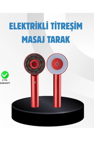 Saç Büyüme Elektrikli Masaj Tarak Led Ve Titreşimli