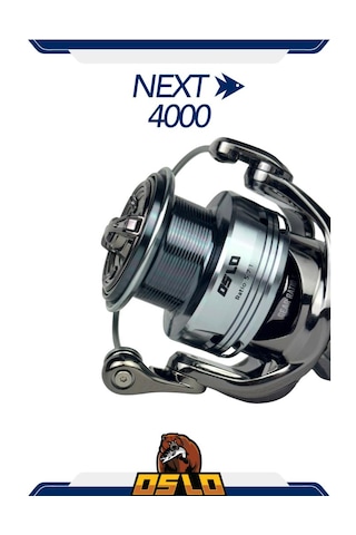 Oslo Next 4000 5+1 Bilye Spin Olta Makinası