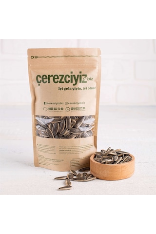 Çerezciyiz Biz Siyah Çiğ Ayçekirdeği Dakota Çekirdek 1 KG