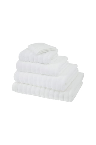 Hydrocotton Havlu Kabarık, Emici Ve Çabuk Kuruyan Pamuklu Tekli Beyaz